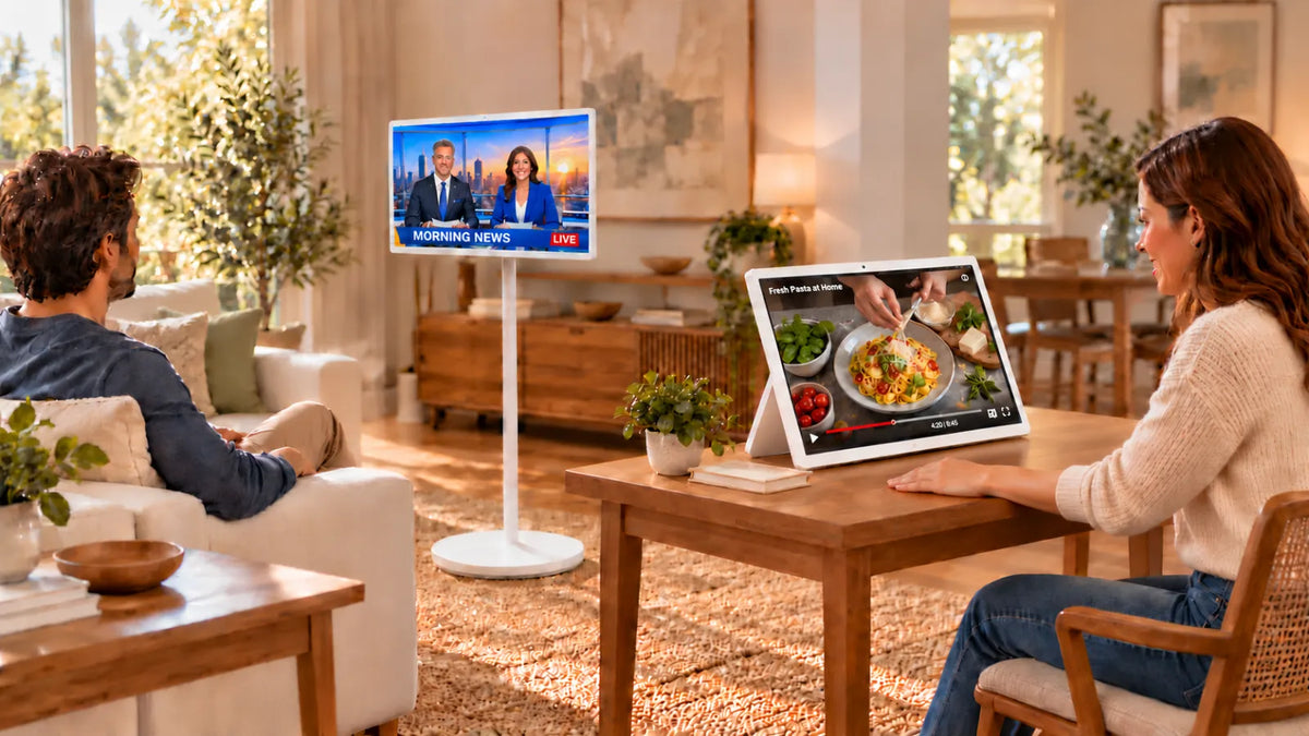 Detachable Portable TVs: From Rolling Stand to Tabletop