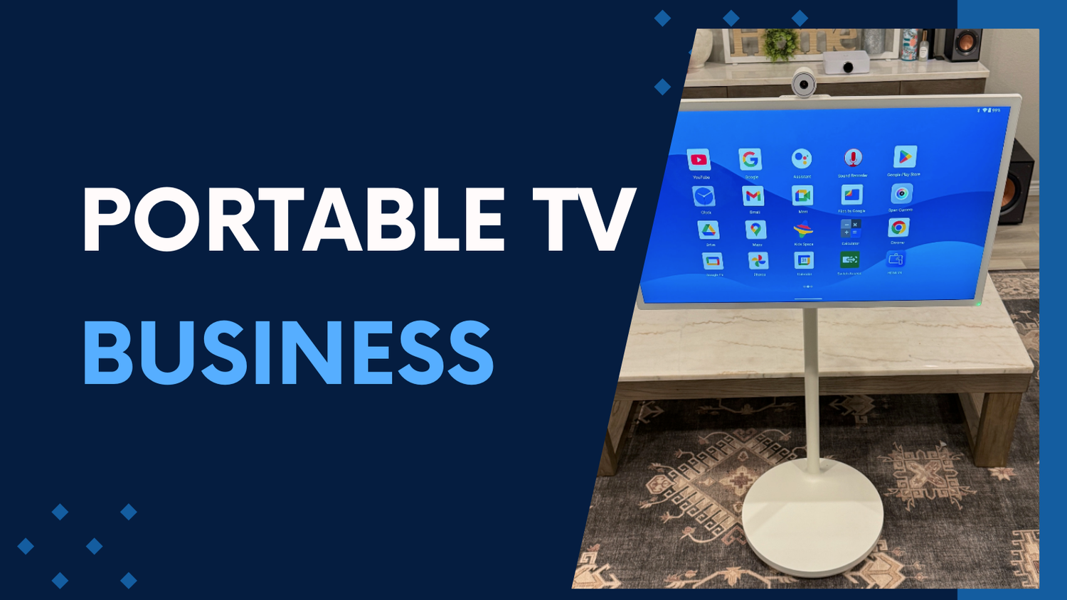 Selling Portable TV on Wheels Is A Winning Idea