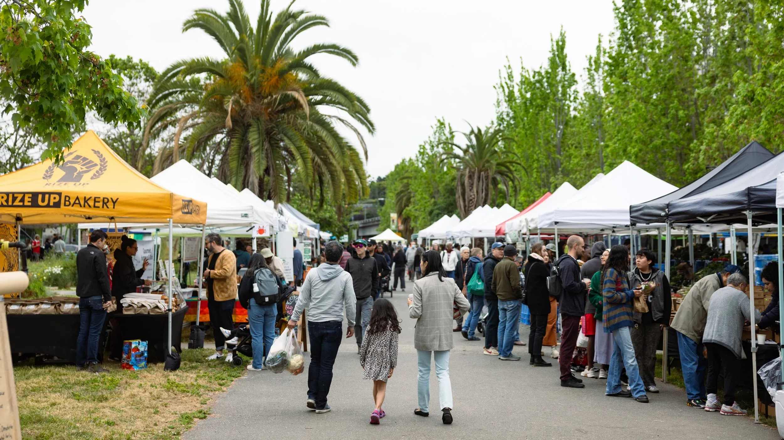 portable smart screen for farm market