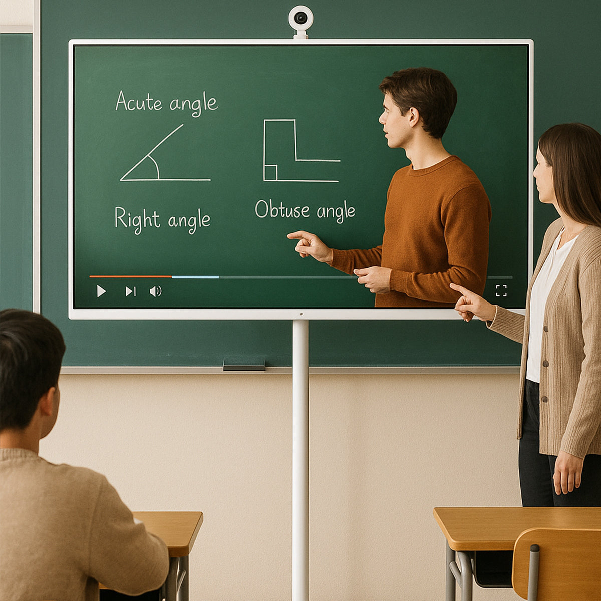 S1 32" Portable TV For Education Use