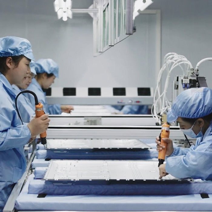 Technical team for building portable TV on wheels