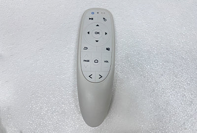 Remote control of portable TV on wheels