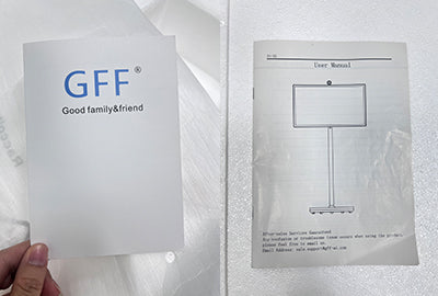 User Manual of portable TV on wheels