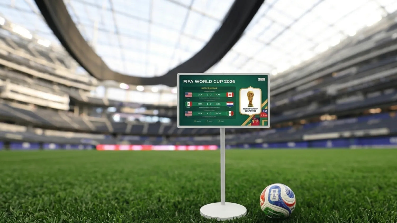2026 World Cup setup at home