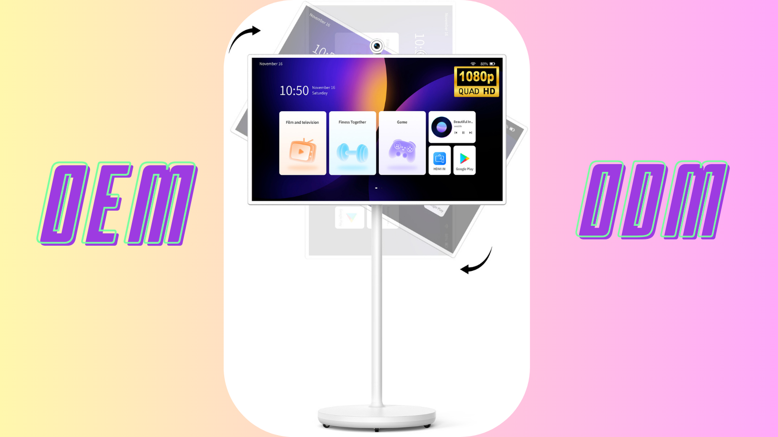 OEM vs ODM Portable TVs