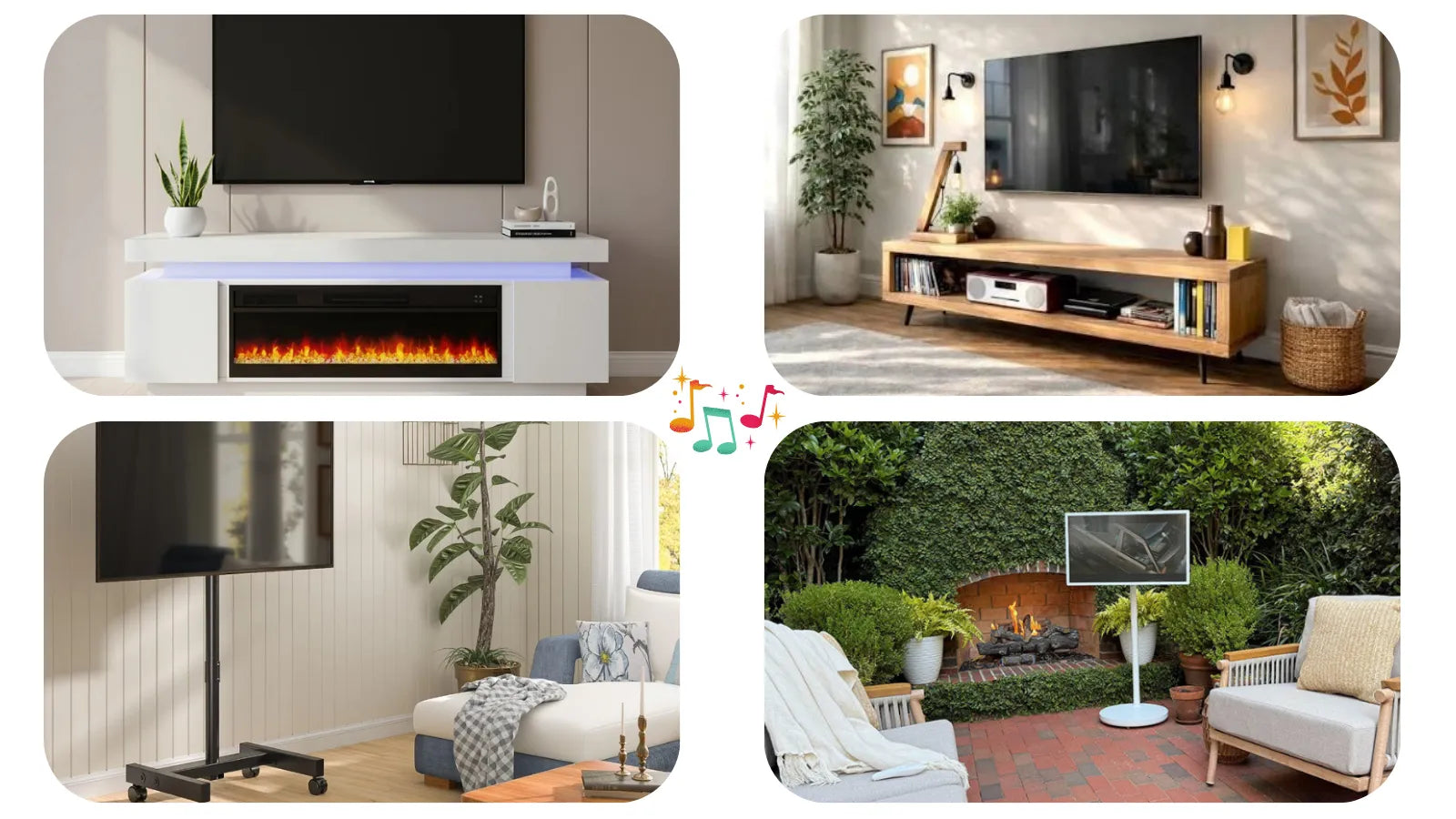 TV stand types